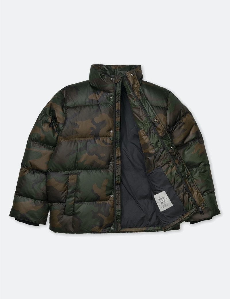 CARHARTT WIP Carhartt-WIP Deming Jacket - Evergreen Camo/Brick