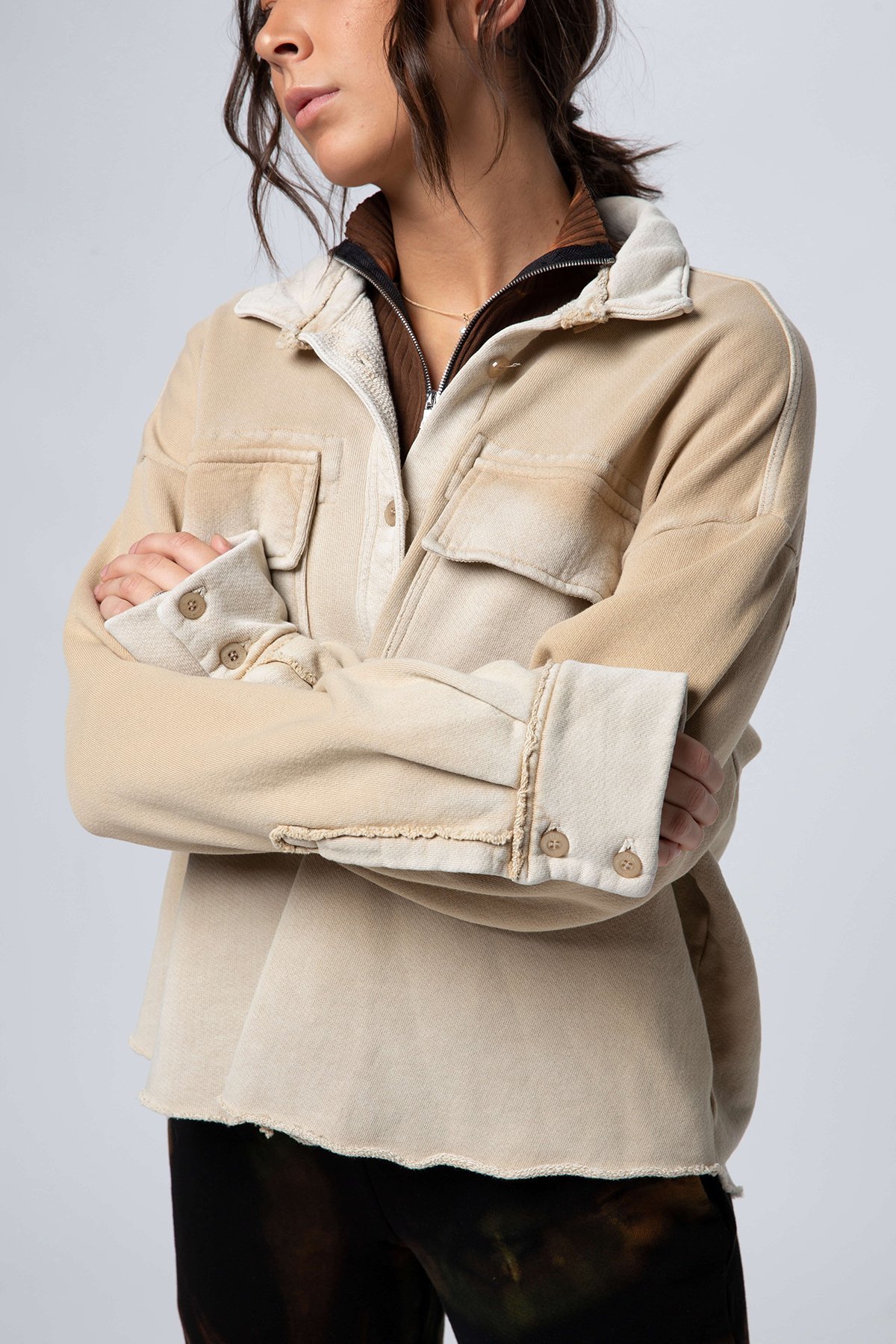 Cotton Citizen Brooklyn Buttondown Shirt Vintage Sand Dune Garmentory