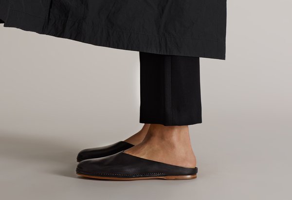 FEIT Ceremonial Ballet Mule - Black on Black | Garmentory