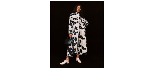 Marimekko Juttu Kevattalkoot Coat - Tan/Black/White | Garmentory