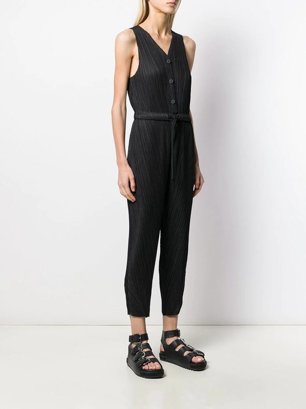 Issey Miyake Pleats Please jumpsuit - black | Garmentory