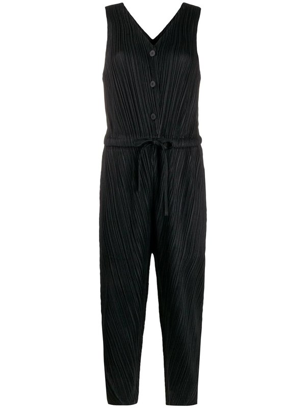 Issey Miyake Pleats Please jumpsuit - black | Garmentory