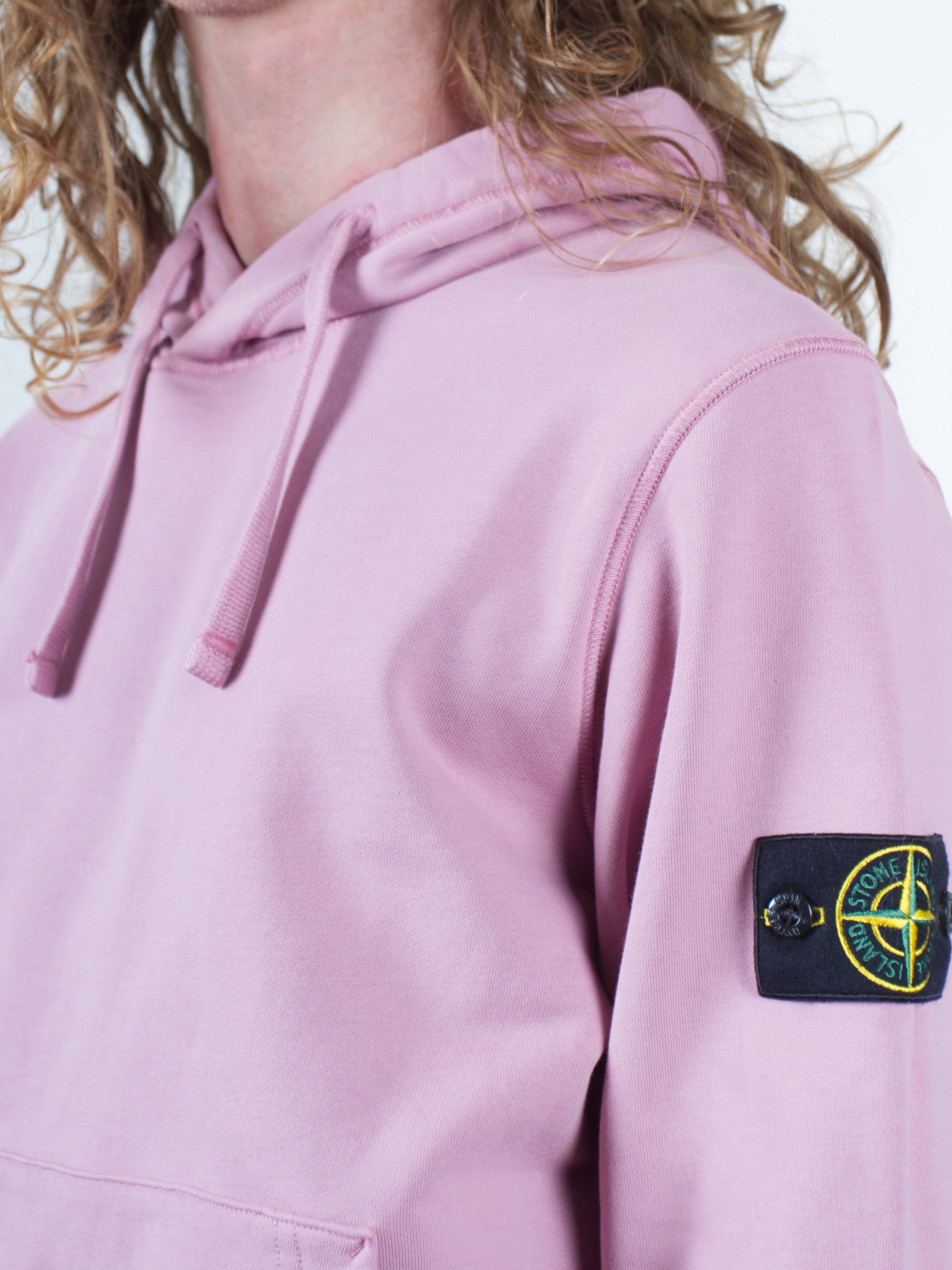 stone island sweatshirt rose quartz