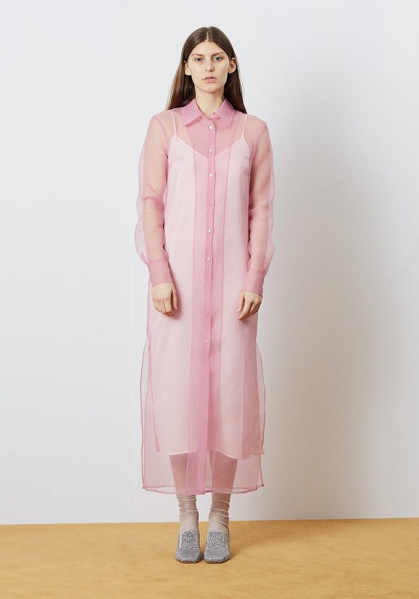 Staud Shell Frank Dress - Pink Staud Shell Frank Dress - Pink