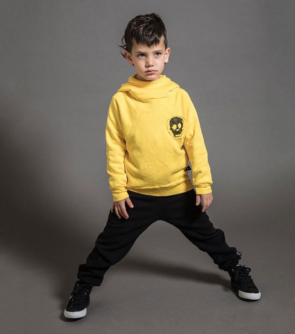 Kids Nununu Ninja Sweatshirt - Dusty Yellow Kids Nununu Ninja Sweatshirt - Dusty Yellow