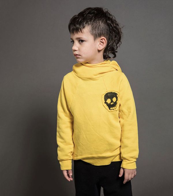 Kids Nununu Ninja Sweatshirt - Dusty Yellow Kids Nununu Ninja Sweatshirt - Dusty Yellow