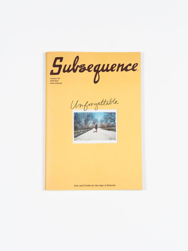 Subsequence Magazine vol 1 & 2 希少 Subsequence Magazine Vol.1.2