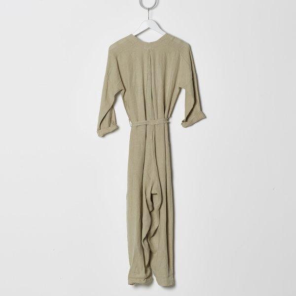 Black Crane Painters Jumpsuit - Cement Black Crane Painters Jumpsuit - Cement