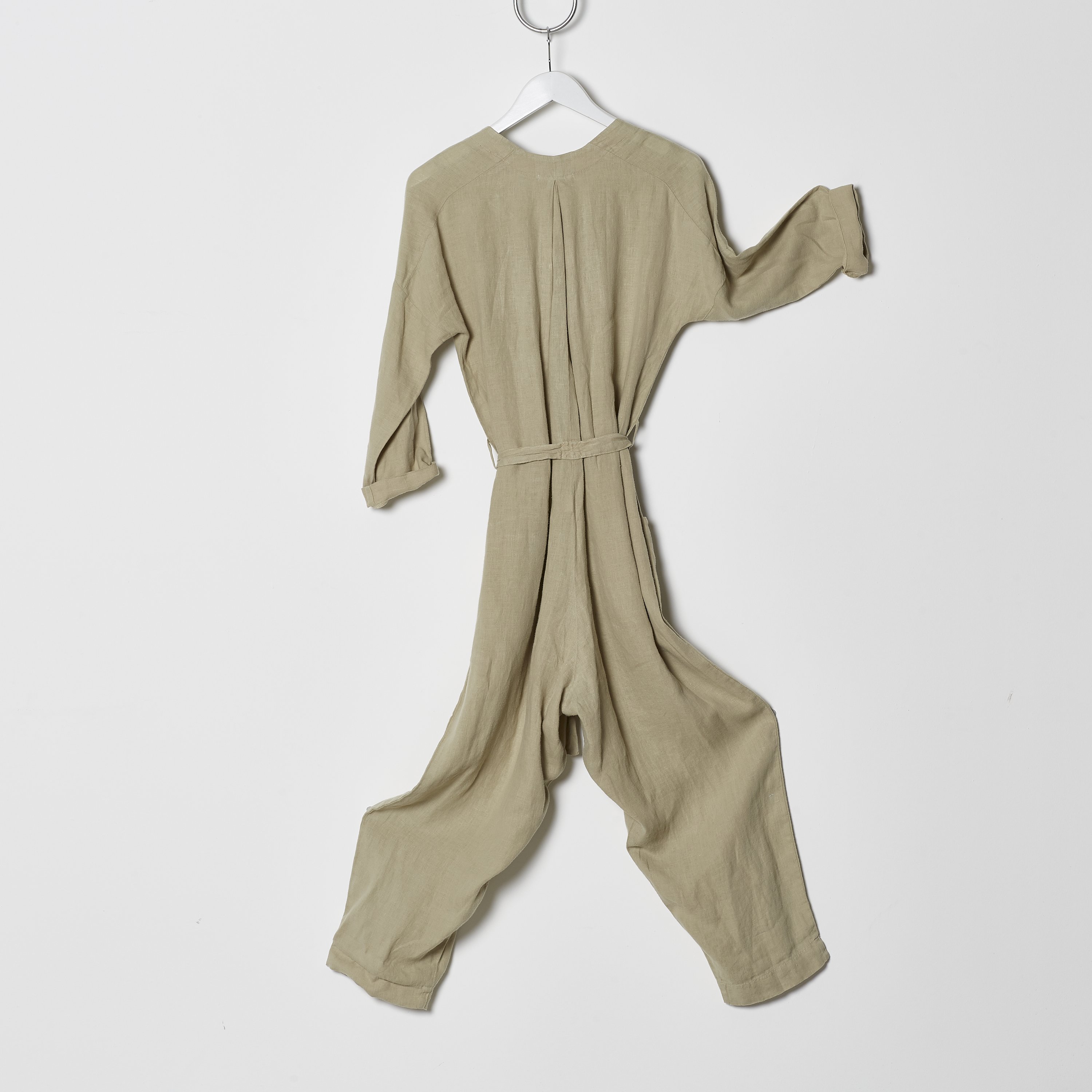 Black Crane Painters Jumpsuit Cement Garmentory