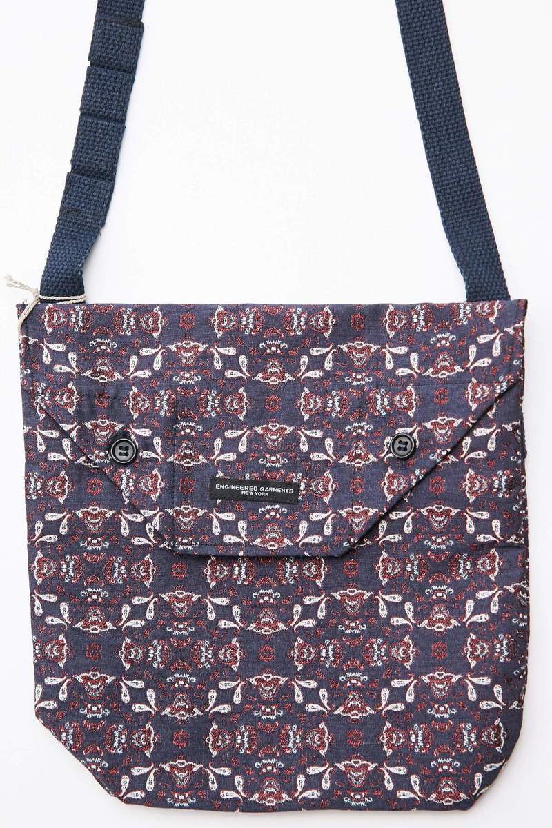 Engineered Garments｜TOTEBAGS (Shoulder Pouch - Dk Navy Engineered Garments Shoulder Pouch, Navy Seagull Print