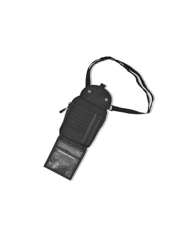 Pop Trading Company Passport Pouch - Black | Garmentory