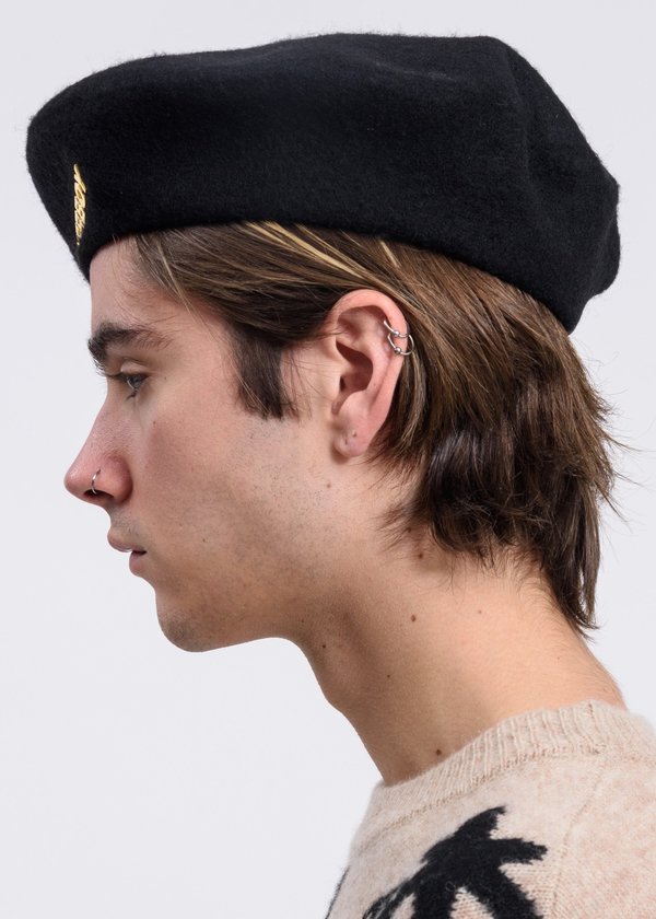 Charles Jeffrey Loverboy Beret - black 