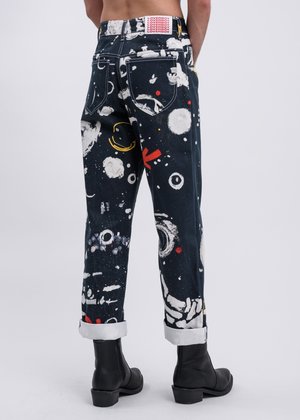 Charles Jeffrey Loverboy Asteroids Jeans - Navy Blue | Garmentory