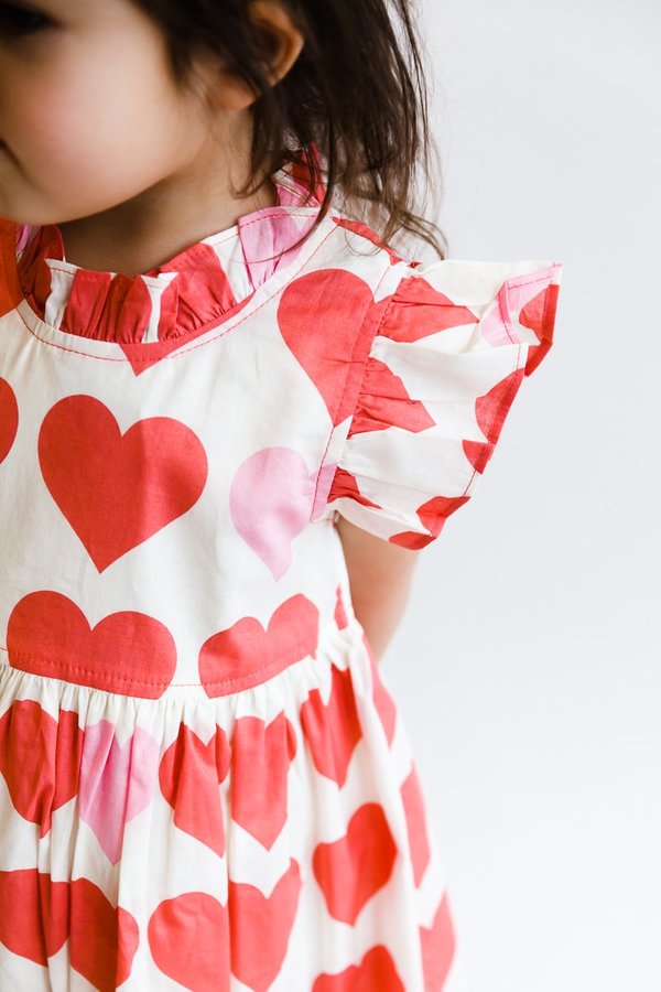 strapless open back dress Pink Chicken Gracie Dress