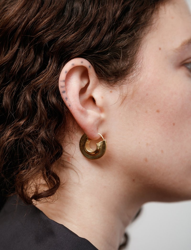 All Blues earrings gold