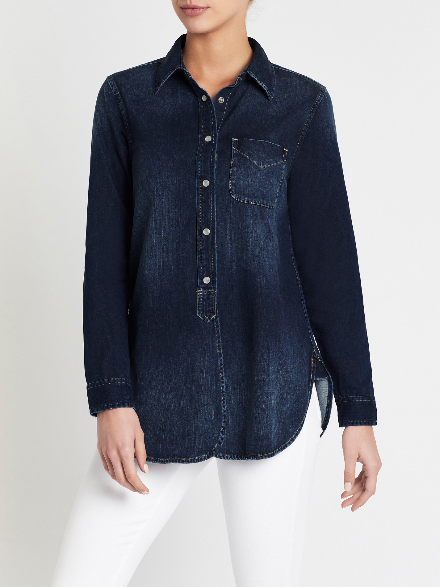 current elliott denim shirt