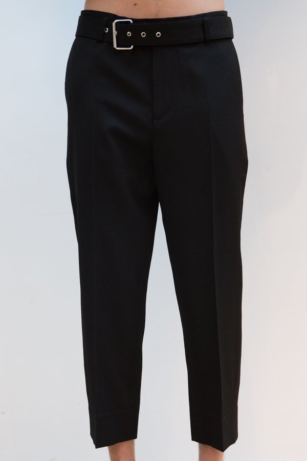 JW ANDERSON Wool Gabardine Belted 