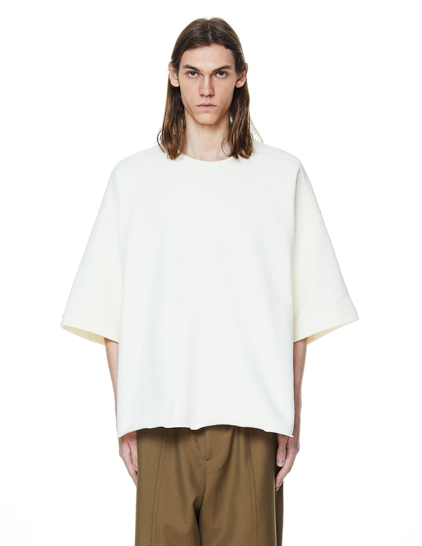 Jil-Sander-White-French-Terry-