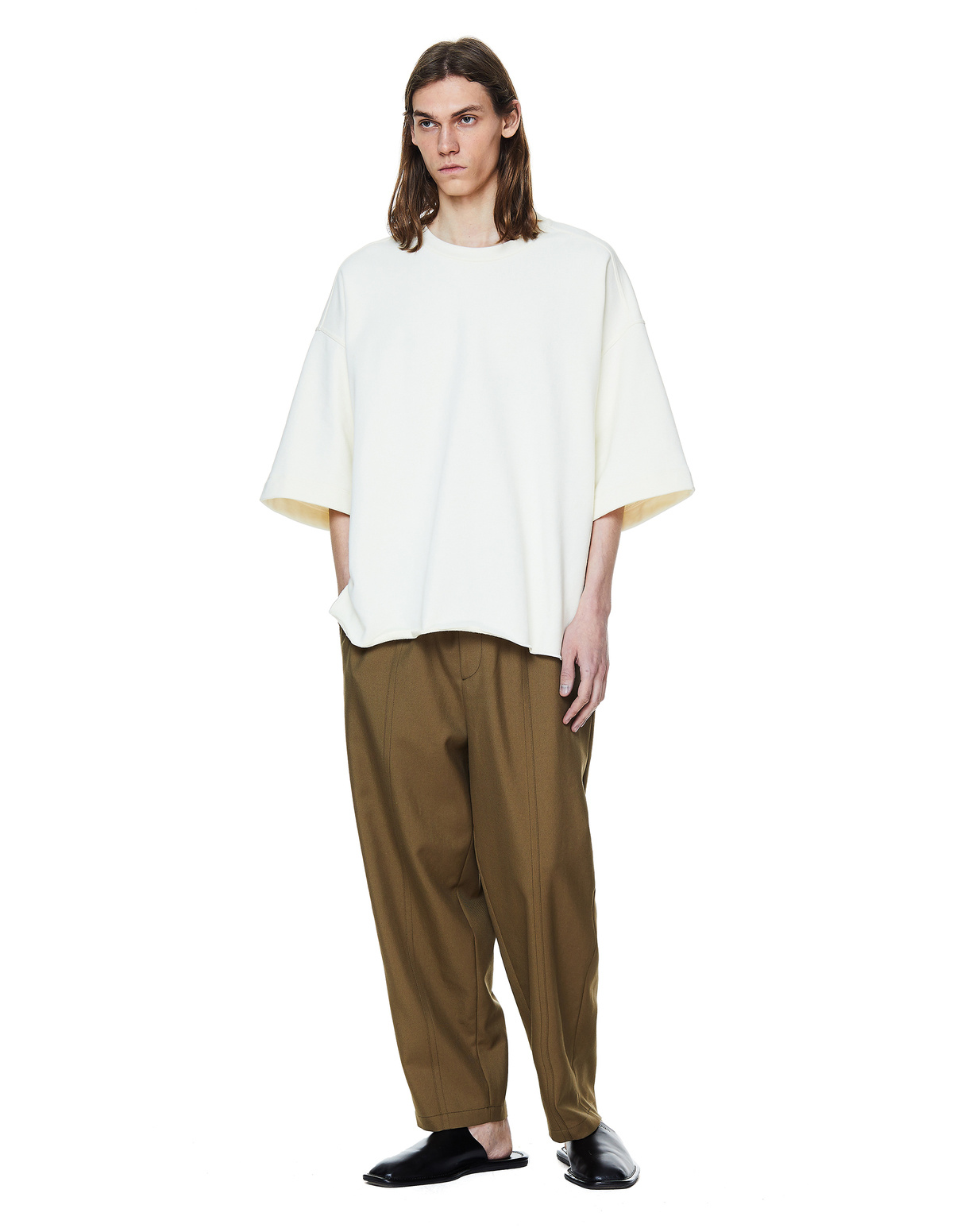 Jil-Sander-White-French-Terry-