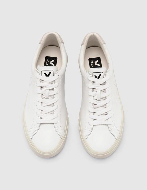 Unisex VEJA Esplar Leather Sneaker - Extra White Unisex VEJA Esplar Leather Sneaker - Extra White