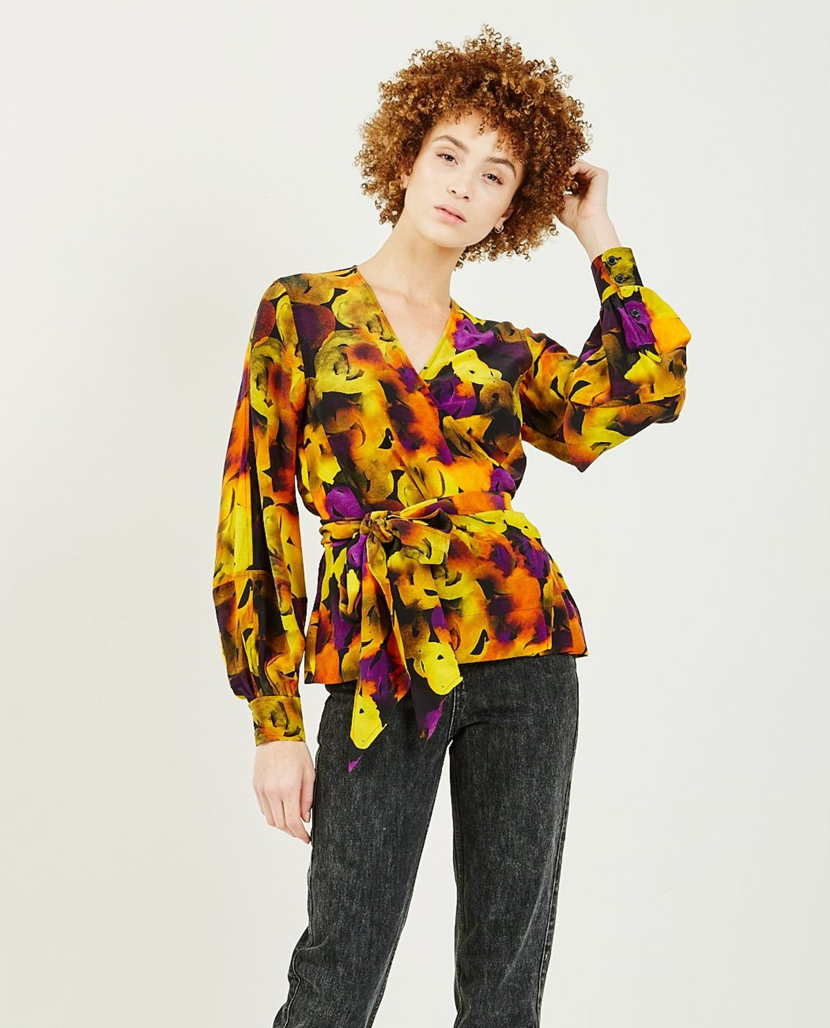 Silk-Mix-Wrap-Blouse-