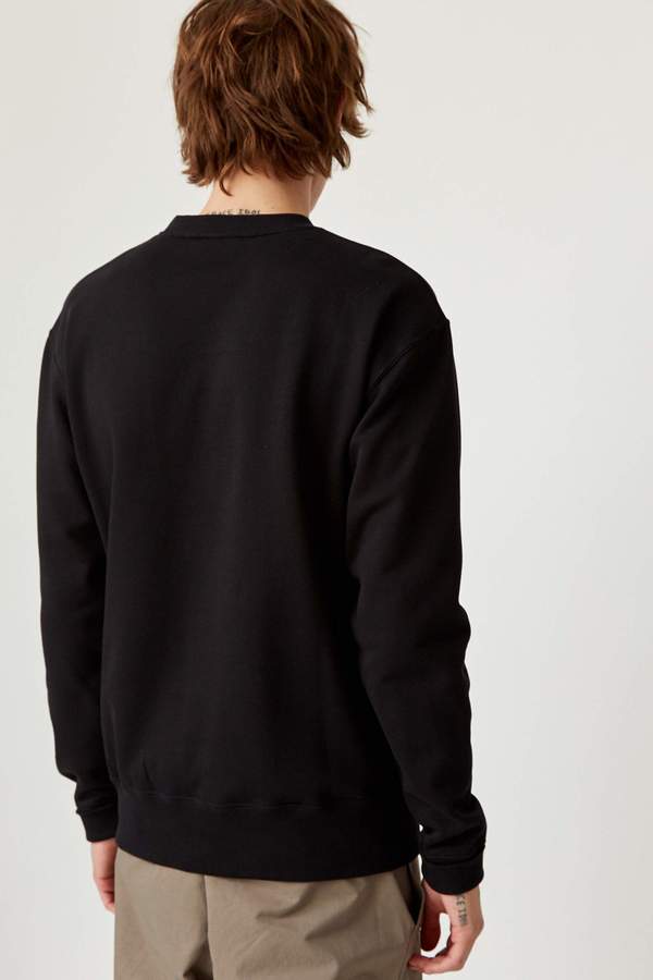 Wood Wood Hugh Sweatshirt - Black Wood Wood Hugh Sweatshirt - Black