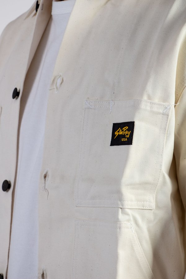 Stan Ray Drill Work Jacket Natural Garmentory