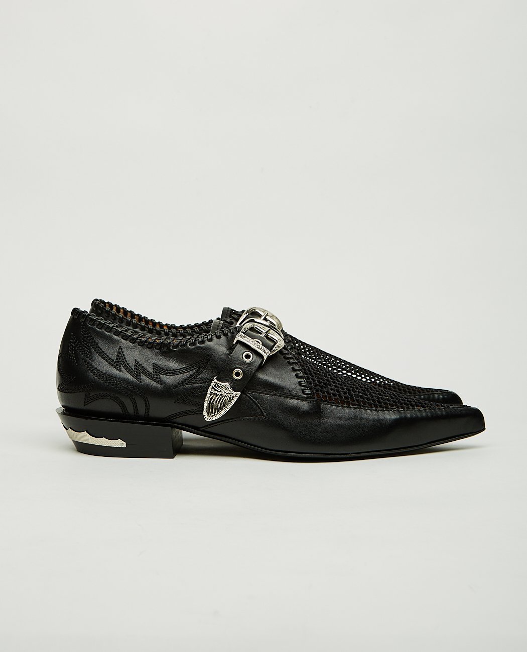 Toga Pulla Western Mesh Loafer - Black | Garmentory