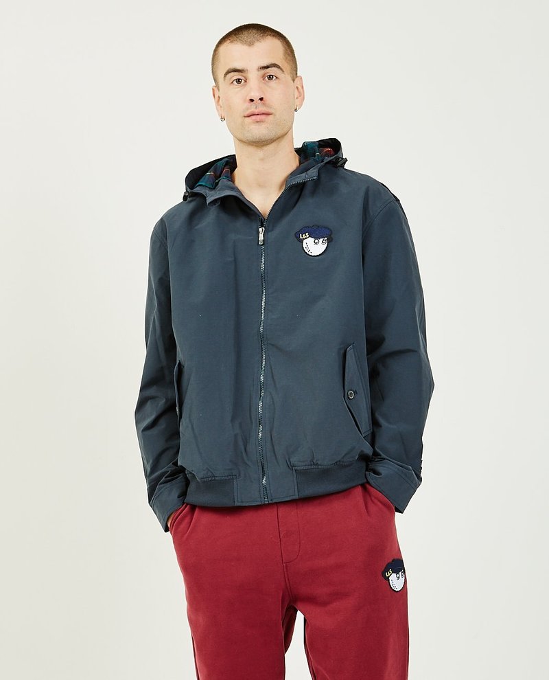 Malbon Golf x Lyle & Scott Golf Jacket - Navy | Garmentory