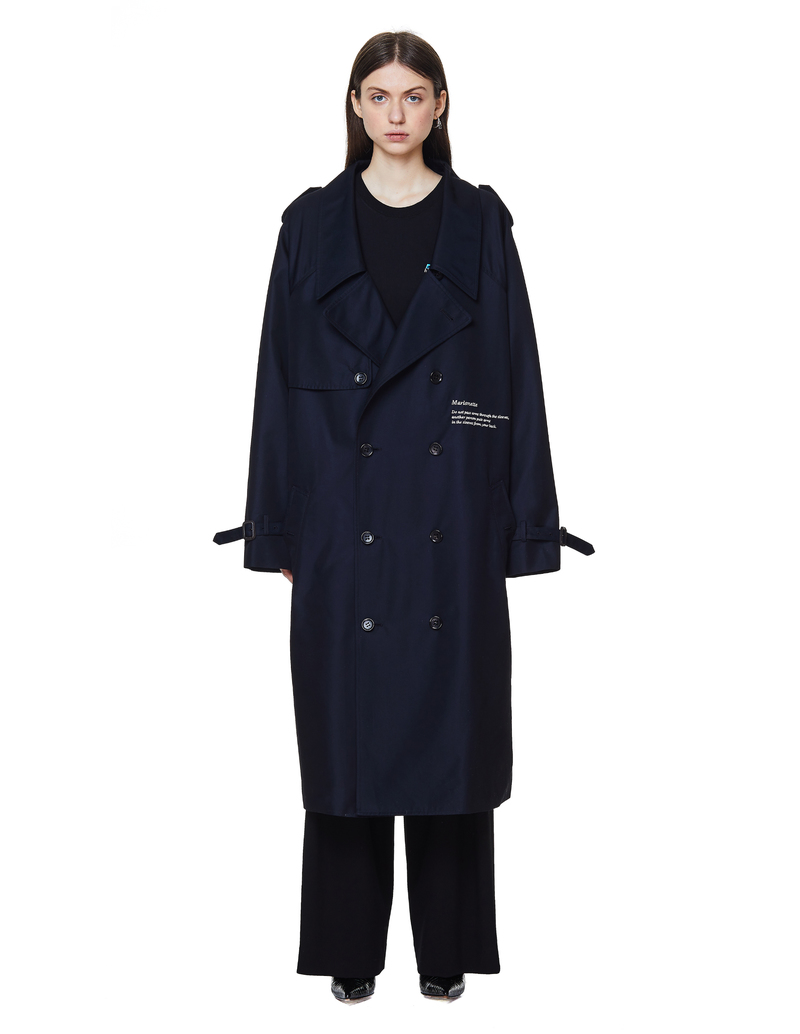 DOUBLET 20SS marionetteトレンチコート 最低価格スタート doublet 20SS Marionette トレンチコート DOUBLET