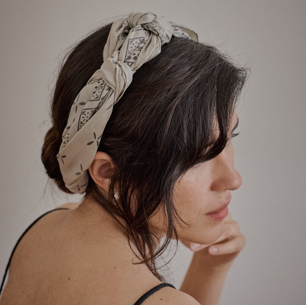 Ozma 1930's Bandana - Lichen - Image 1 of 3