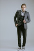 Any Old Iron Black Leopard Jacket and Waist Coat Suit - Thumbnail 2