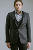 Any Old Iron Black Leopard Jacket and Waist Coat Suit - Thumbnail 3