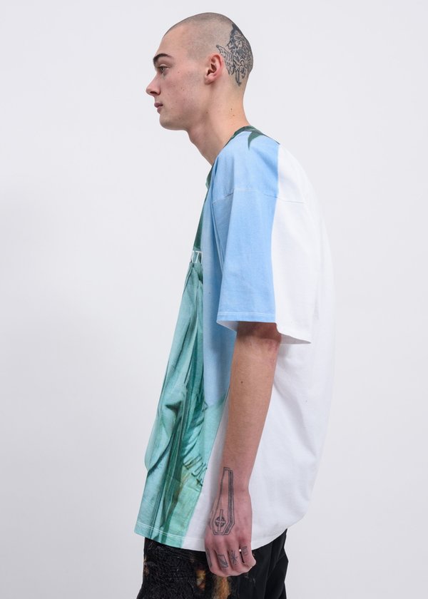 Doublet Liberty Faceout Tourist T-Shirt - Multi | Garmentory