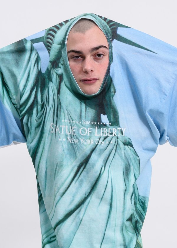 Doublet Liberty Faceout Tourist T-Shirt - Multi | Garmentory
