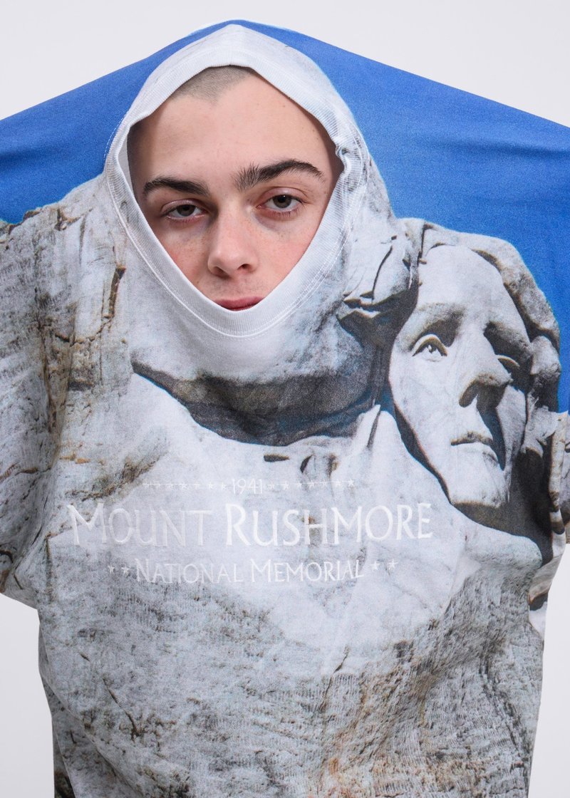 Doublet Rushmore Faceout Tourist T-Shirt - Multi | Garmentory