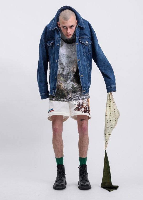 Doublet Rushmore Faceout Tourist T-Shirt - Multi | Garmentory