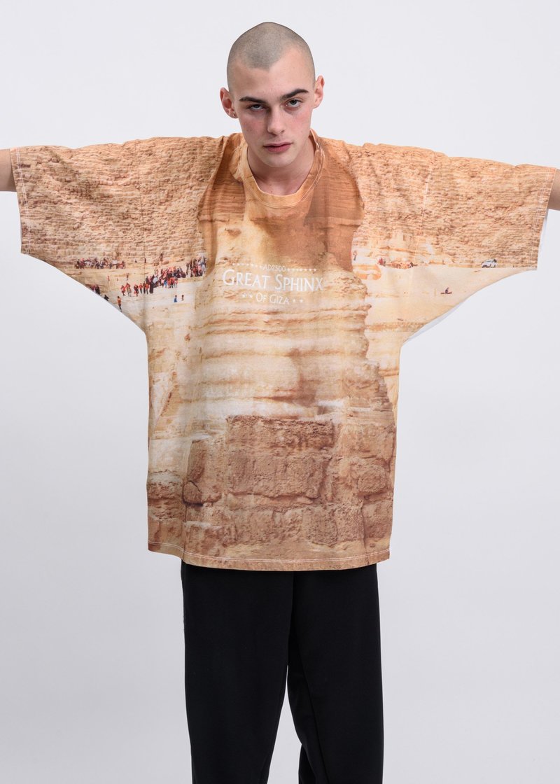 トップス doublet 2020SS MEN FACEOUT TOURIST SHIRT DOUBLET SS20 Faceout Clutch & T-shirts Release | Hypebeast
