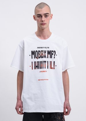 Doublet Hidden Message Embroidery T-Shirt - White | Garmentory