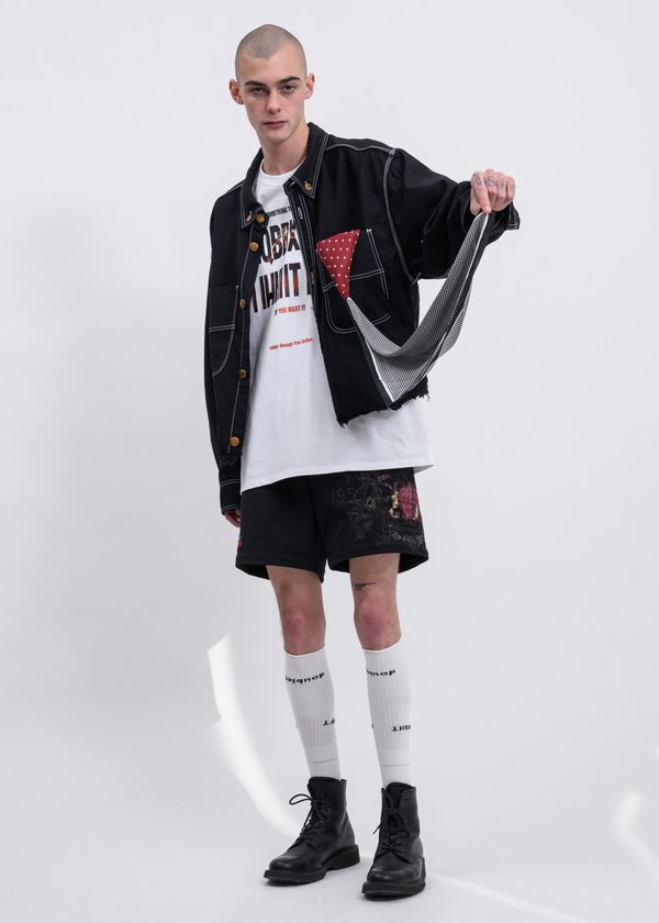 Doublet Hidden Message Embroidery T-Shirt - White | Garmentory