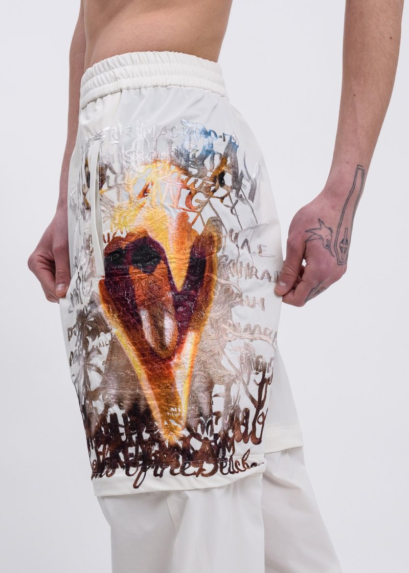パンツ doublet CHAOS EMBROIDERY 2WAY PANTS doublet CHAOS EMBROIDERY 2WAY PANTS