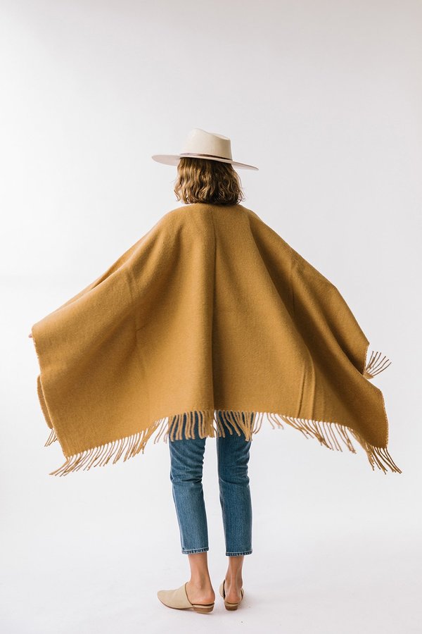 Pampa Poncho - Turmeric Pampa Poncho - Turmeric
