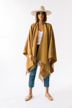 Pampa Poncho - Turmeric Pampa Poncho - Turmeric