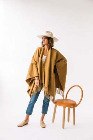 Pampa Poncho - Turmeric Pampa Poncho - Turmeric