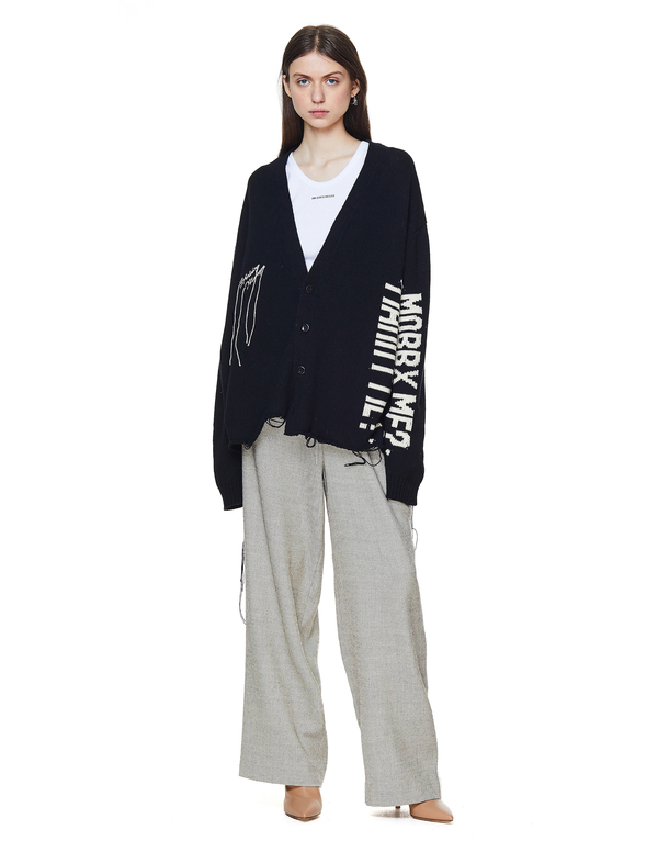 Doublet HIDDEN MESSAGE CARDIGAN KNIT ニット doublet(ダブレット