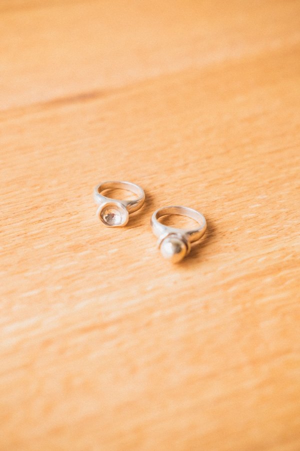 Another Feather SEA BUBBLE RING - Silver Another Feather SEA BUBBLE RING - Silver