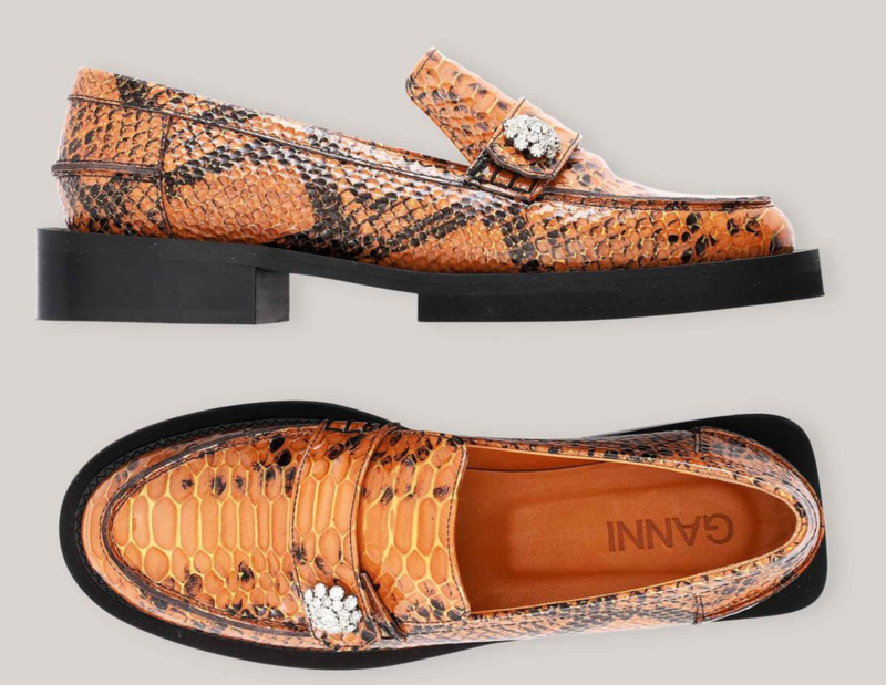 Ganni Jewel Loafer - Tapioca | Garmentory