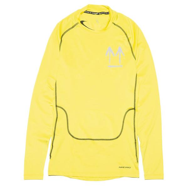 Nike x Off-White Pro Long Sleeve Top / Opti Yellow | Garmentory