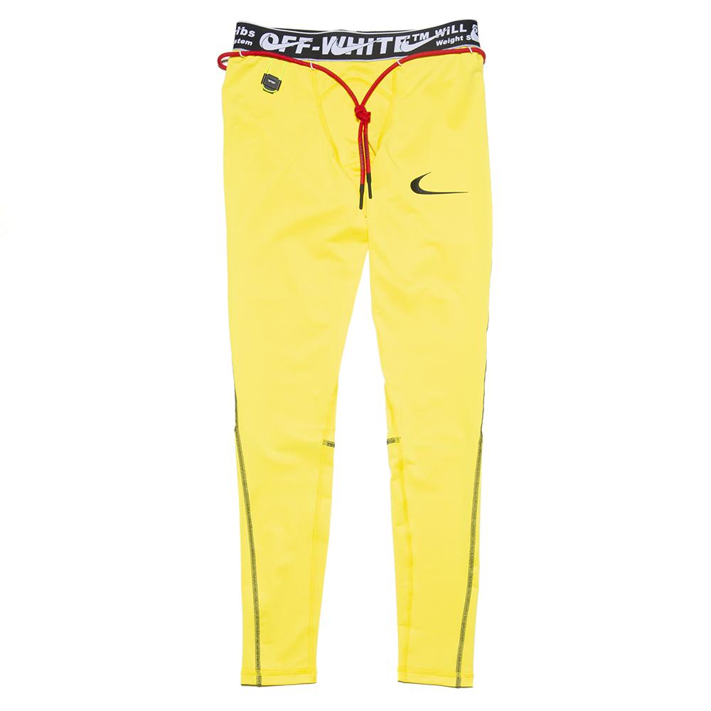オフホワイトNike x Off-White Stripes Tights Pantsショーツ Off-White オフホワイト x ナイキ ☆アンダー付短パン☆Shorts