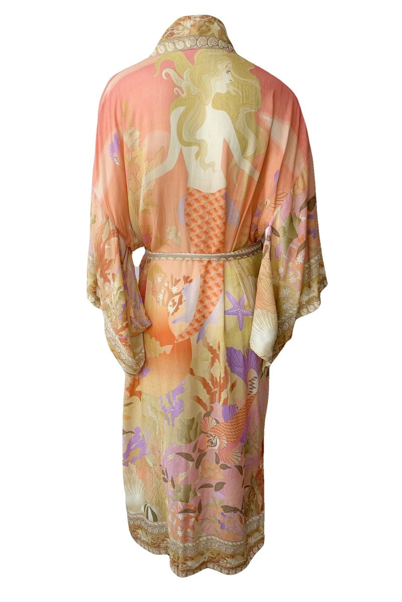 Spell & the Gypsy Collective Madison Maxi Robe - Coral